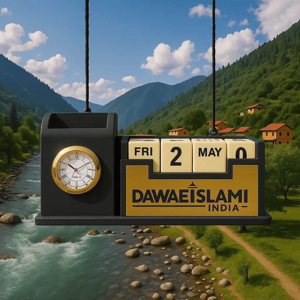 custom desk clock & calendar organizer